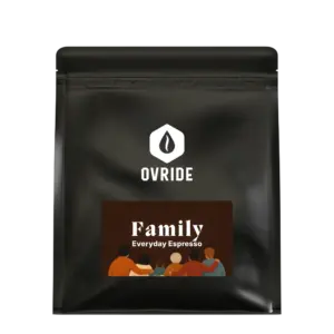 Pungă de cafea OVRIDE Family pentru espressoare automate