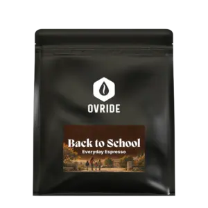 Pungă de cafea OVRIDE Back to School pentru espressoare automate